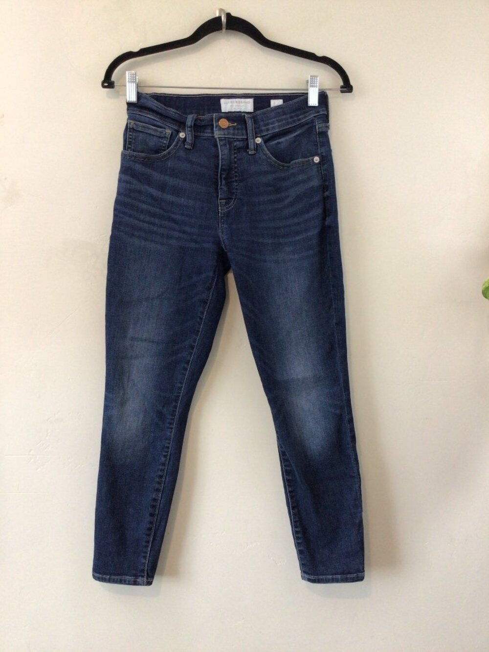 Lucky Brand Mid Rise Crop Ava Dark Blue Jeans Size 4 / 27